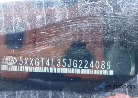 2018 Kia Optima Lx из США, поврежденный, VIN 5XXGT4L35JG224089